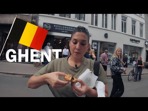 120 hours in Ghent 🇧🇪 BELGIAN FOOD Tour!