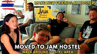 THAILAND HINDI VLOG | BANGKOK HOSTEL LIFE | WALKING THROUGH PHRA ATHIT ROAD | YO