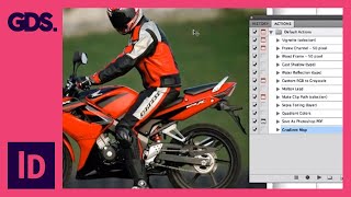 Photoshop Action / Image Processing In Adobe Bridge - Ep2/13 [Adobe InDesign For Beginners]