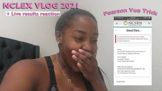 NCLEX Vlog + Live results reaction | 125 Questions | Is the Pearson Vue Trick legit
