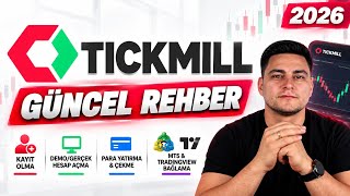 TICKMILL Borsası Detaylı Güncel Rehber / Kaydolma, Para Yatırma & Çekme, Meta Tr