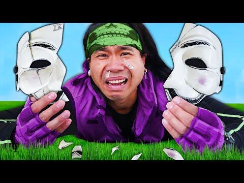 PZ9 SMASHES His MASK! Hacker vs Spy Ninjas Tik Tok Challenge for Melvin Transformation into Friend