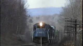 preview picture of video 'Conrail SEBO 3-17-89'