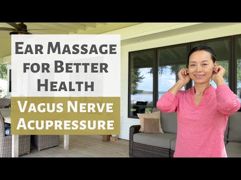 EAR MASSAGE FOR BETTER HEALTH | VAGUS NERVE ACUPRESSURE