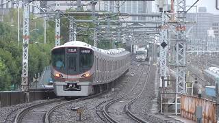 大阪環状線323系内回り森ノ宮発車