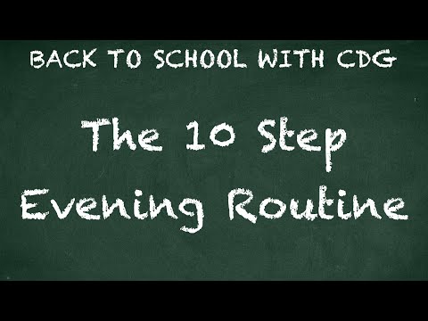 CDG BizCast Episode 20: The 10 Step Evening Routine