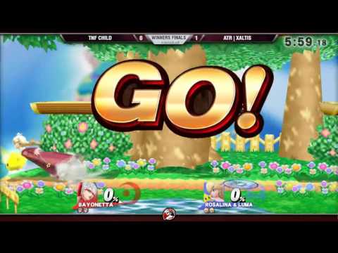 VS Weekly 3/30/17 - Winners Finals - Child (Bayonetta) vs. Xaltis (RosaLuma) - Smash 4