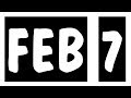 February 7 Famous BirthDays