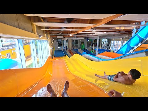 Niagára Water Slide at Aqualand Moravia 🇨🇿