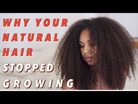 WHY Natural Hair Stops Growing and Retaining length FOREVER! Common Mistakes Video