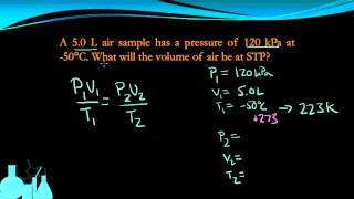 Chemistry 7.4d Combined Gas Law
