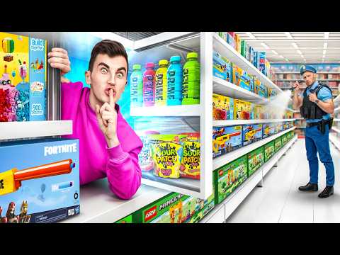 I Built a SECRET ROOM in a Toy Store