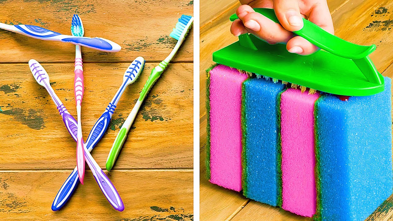 TOP 35 Cleaning Hacks & Tips to Make Your Life Easier!