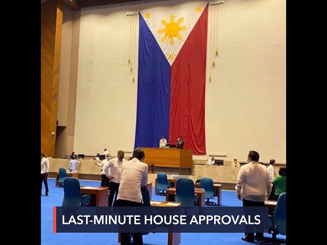 House passes Bayanihan 3 on final reading
