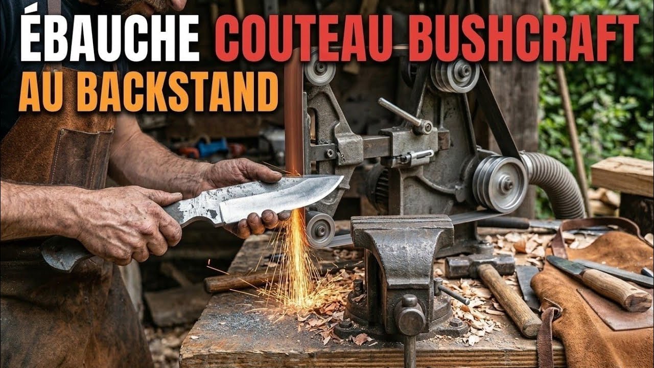 Ébauche couteau bushcraft