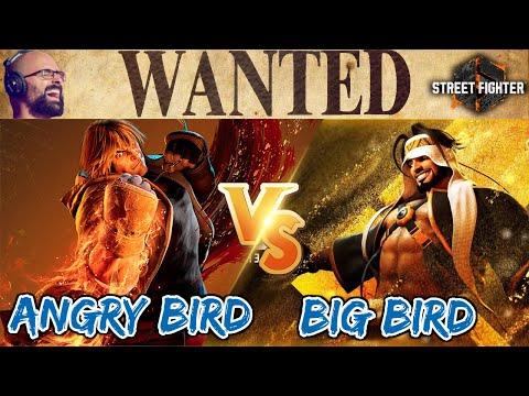 THE GREATEST SF6 SET???? Angry Bird (Ken) vs Big Bird (Rashid) FT7 - WANTED SF6