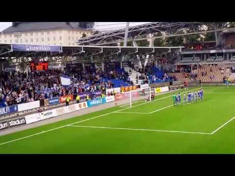HJK - Ventspils voitonjuhlat