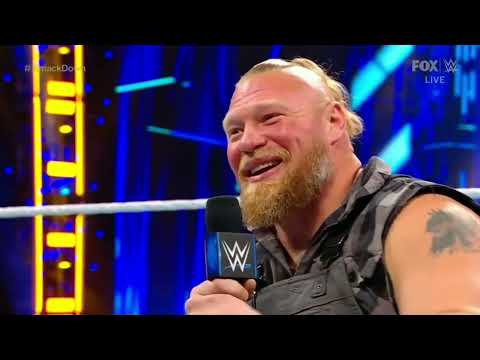 WWE SMACKDOWN BROCK LESNAR ENTRANCE 12/10/21