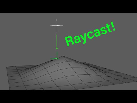 Bifrost Raycast Node in my Maya - Tutorial