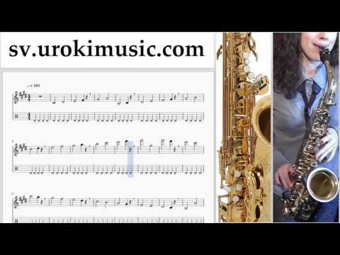 Lär Dig Spela Saxofon (Tenorsaxofon) The Chainsmokers & Coldplay - Something Just Like This Tabs
