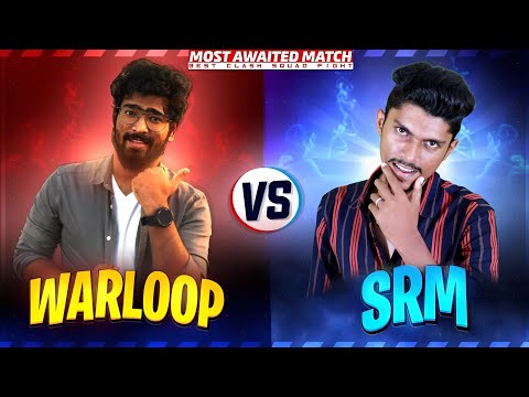 SRM Vs WARLOOP 😍 One Tap Head shot 1 Vs 1 | OVERPOWER GAME PLAY !! - Garena Free Fire