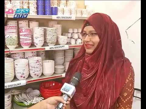 শুক্রবারে বাণিজ্য মেলায় উপচে পড়া ভিড়
