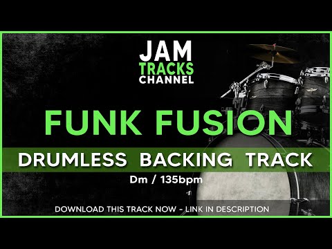 Funk Fusion / Jazz Funk  Drumless Backing Track 135bpm