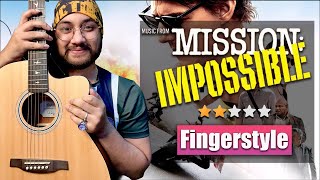 Mission Impossible Theme Guitar Tutorial | Tabs + Fingerstyle | Guitar Lesson