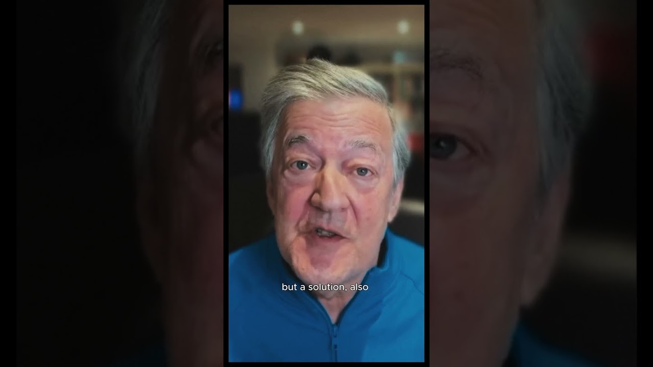 Sir Stephen Fry has a message for world leaders