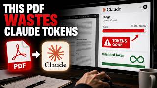 The Fastest Way to Save Claude Tokens (PDF Trick)
