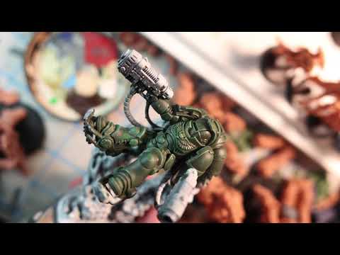 PAINTING Dark Angels Armor Cant really be this EASY