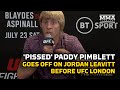 'Pissed Off' Paddy Pimblett Tears Into Jordan Leavitt Before UFC London