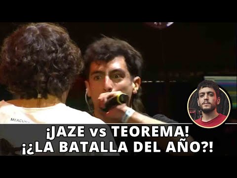 ¡JAZE vs TEOREMA! ¡LA BATALLA DEL AÑO!
