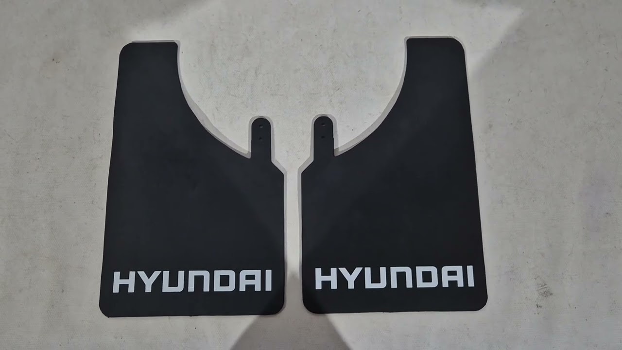 Hyundai Бризковики Polytep (230*375, 2 шт) Video 1