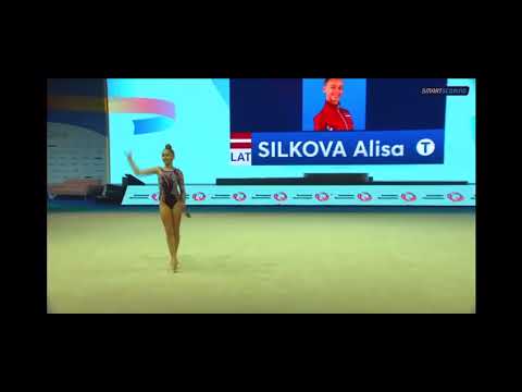 Alisa Shilkova Clubs AA 26.850-European Championship 2022
