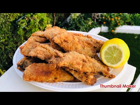 RECETTE DE SARDINES PANÉES / SARDINES FRITES