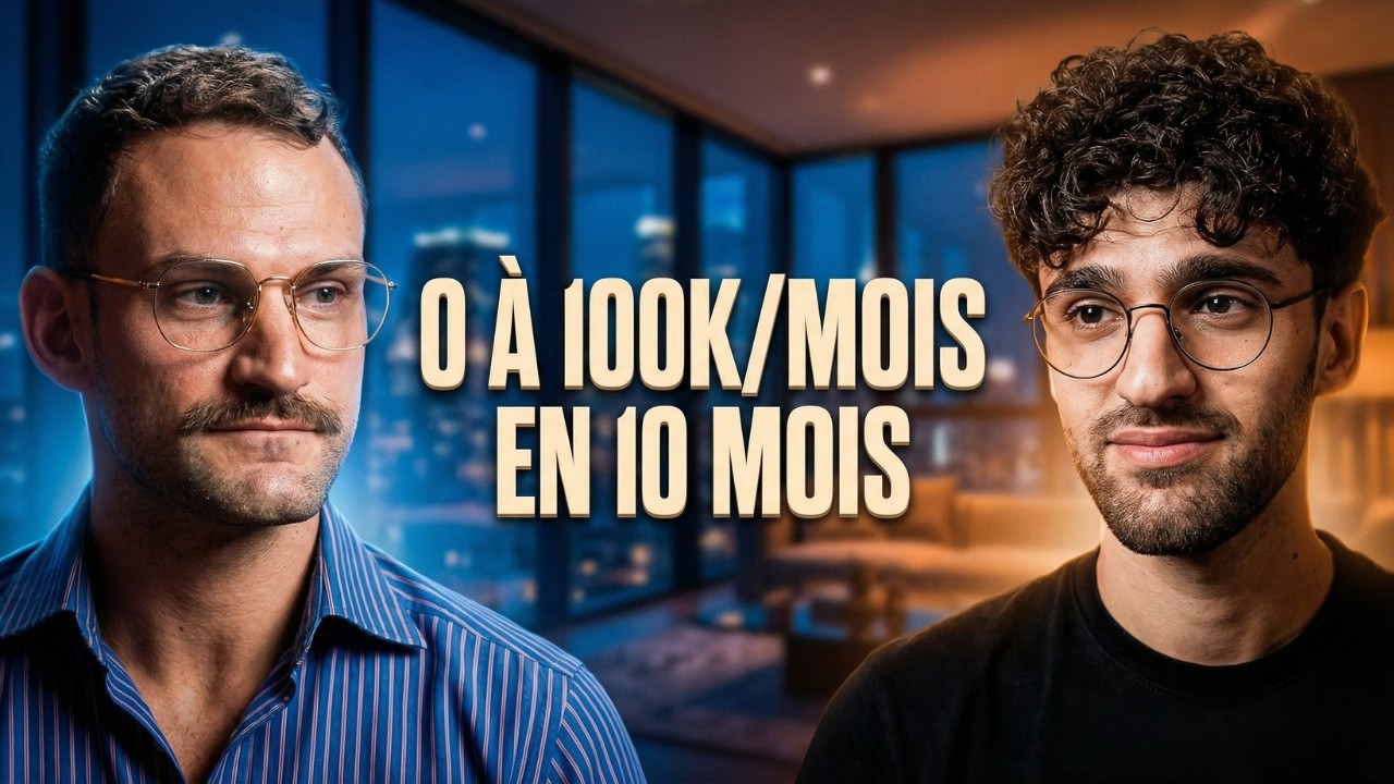 Miniature de l'épisode : 0 à 100 K€/mois en 10 mois avec une agence créa