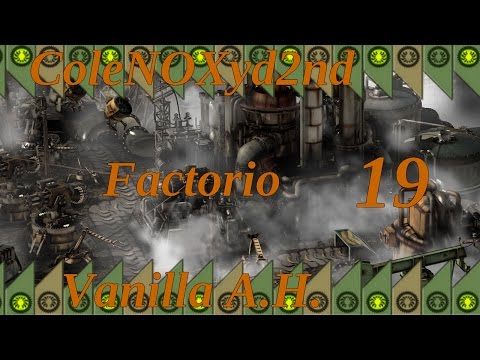 Factorio Vanilla Achievement Hunt (Episode 19) - Robobased Expansion