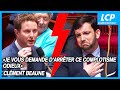 Passe d’armes entre le député Jean-Philippe Tanguy (RN) et le ministre des Transports Clément Beaune
