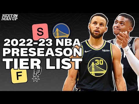 2022-23 NBA Preseason Tier List
