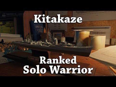 World of Warships: Kitakaze - Ranked Solo Warrior