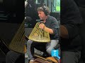 🎙️ Composer Mark Orton plays the waterphone in studio on Think Out Loud #liveinstudio #OPB