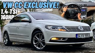 KULLANINCA ŞAŞIRDIM ! EN ÖZEL VOLKSWAGEN |  VW CC 1.4 TSİ 160 HP EXCLUSİVE İNCEL