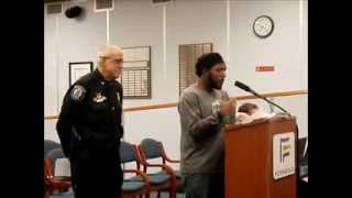 preview picture of video 'Victor Walker recognized by Ferndale Police Feb 24 2014'