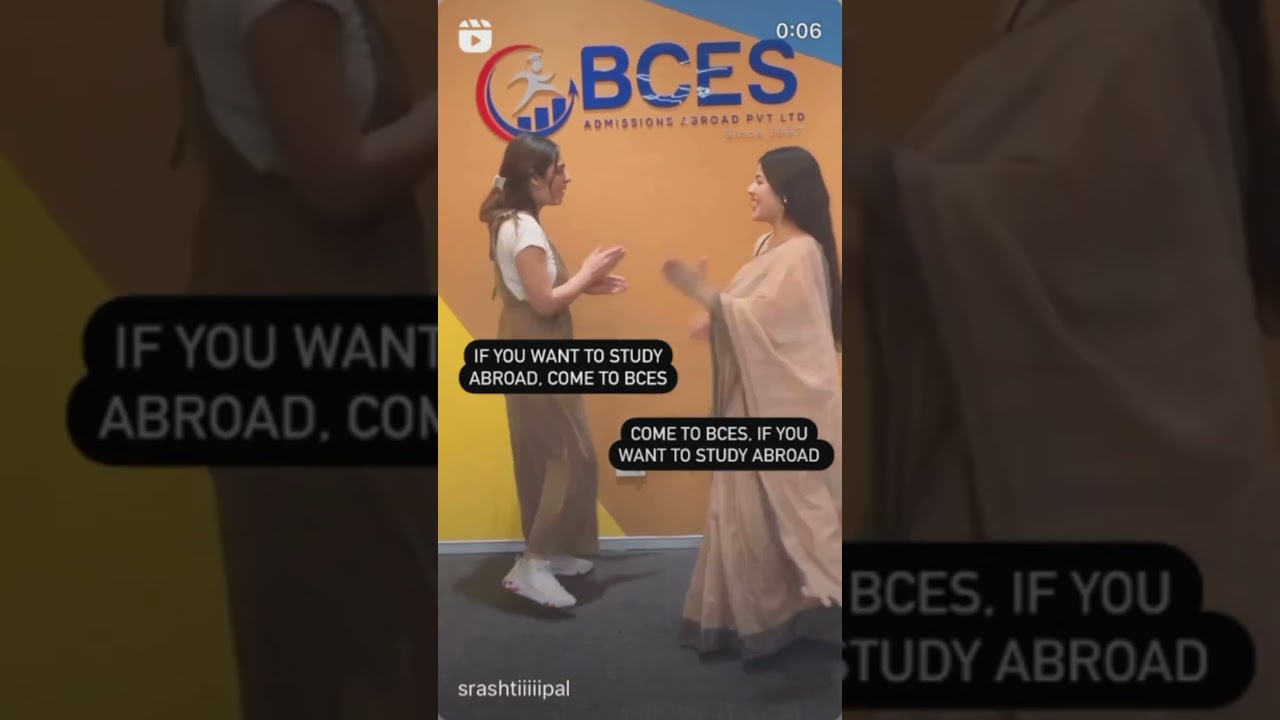 If You Want to Study Abroad Come to BCES.