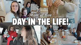MOM OF FIVE VLOG! | Favourite things, chocolate bread, & shopping date!