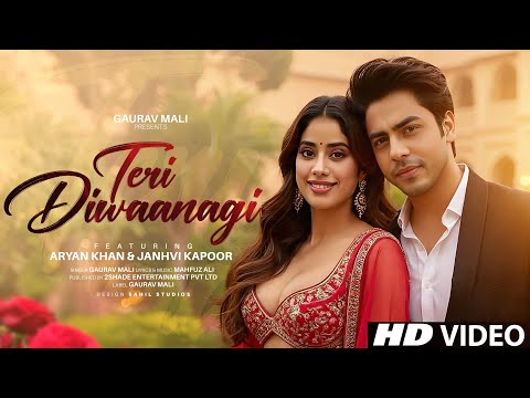 New Song | Teri Deewanagi | Aryan Khan | Janhvi Kapoor | New Hindi Song | Video | New Song 2025