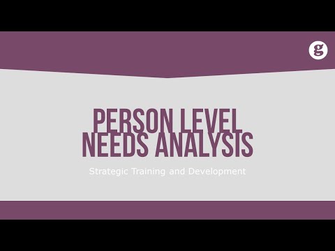 Training and the Internal Environment