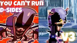 [FNF] YOU CAN&#39;T RUN D-SIDE REMIX V3... - Vs. Mighty.zip v1.5