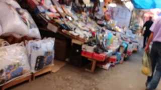 Walking through a Kosovo Market